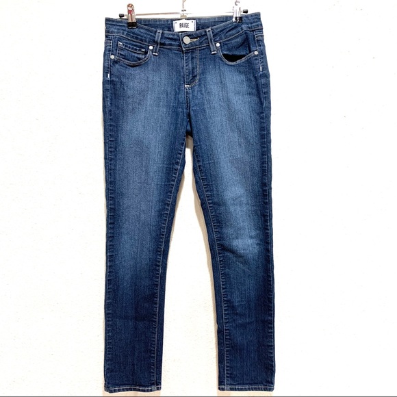 PAIGE Skyline Ankle Peg Jeans (size: 26) - Picture 2 of 12
